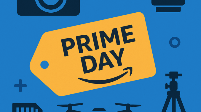 Prime Day Photography Gear Sale Amazon Prime Day Graphic with Photography Gear